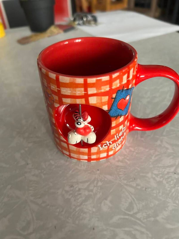 Diddl Tasse Ich liebe dich
