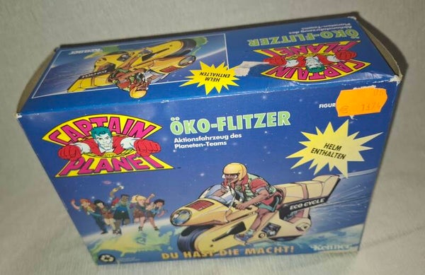 Captian Planet Mottorad OVP