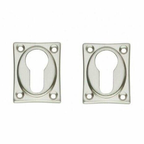 Rozet cilinder nikkel basic per paar