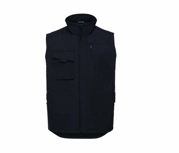 Russell Body warmer incl logo's voor en achter