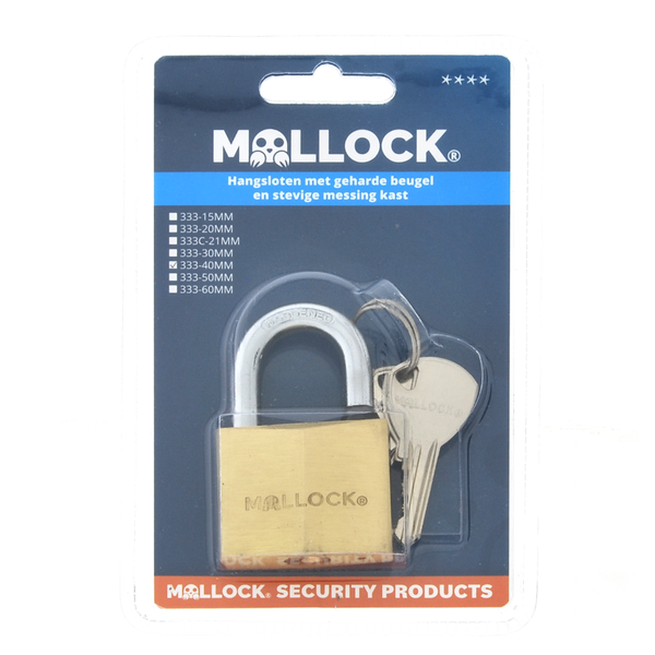 Mollock hangslot 40 MM