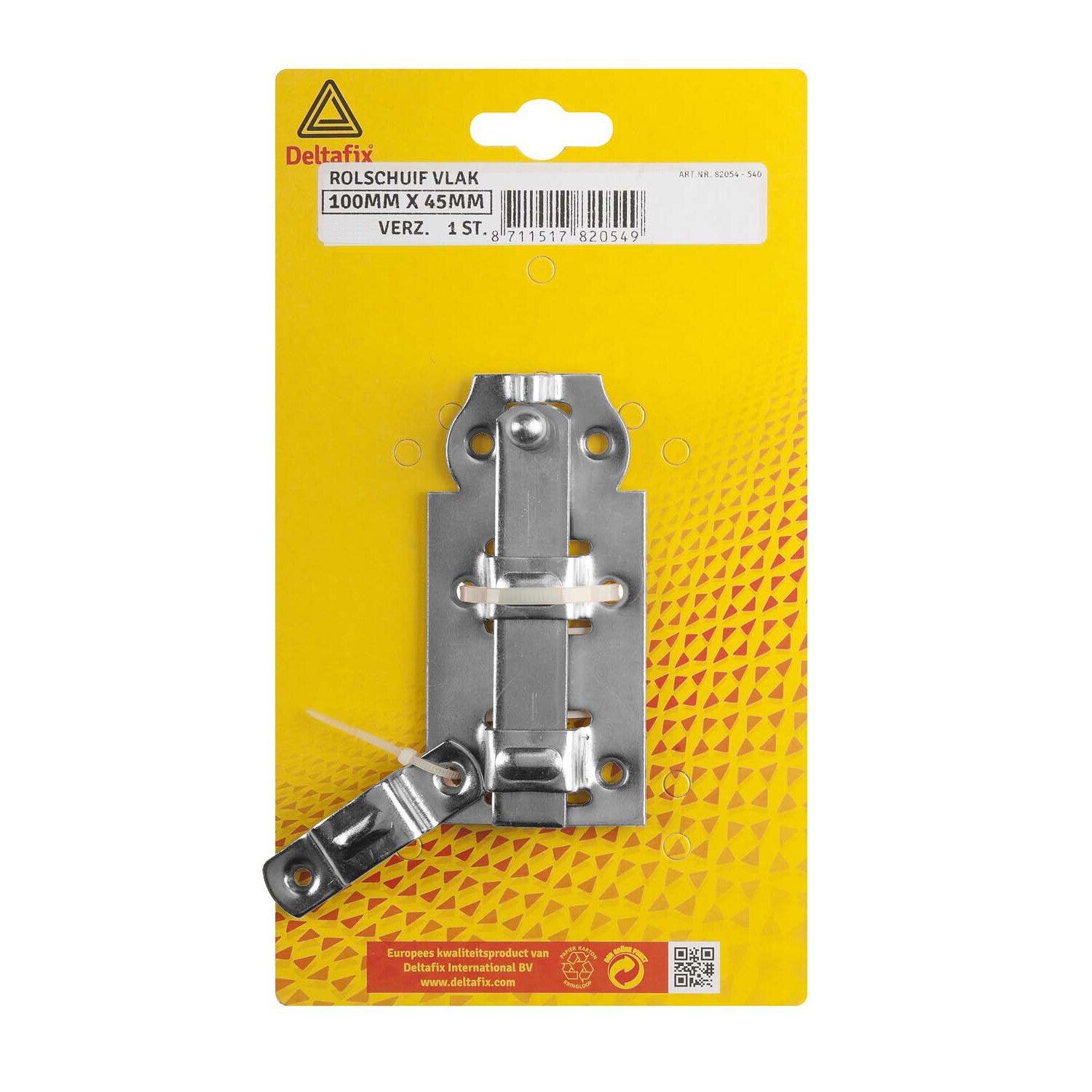 Rolschuif Vlak 100 x 45 mm