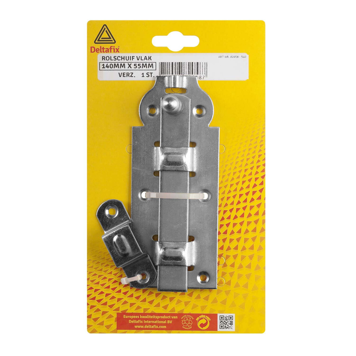 Rolschuif Vlak 140 x 55 mm