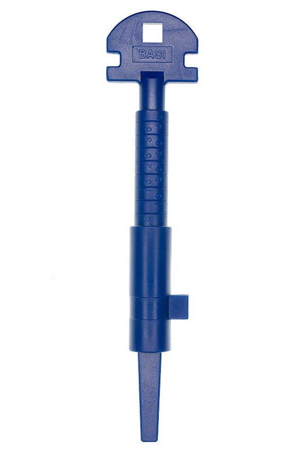 Bouwsleutel  kunststof Blauw