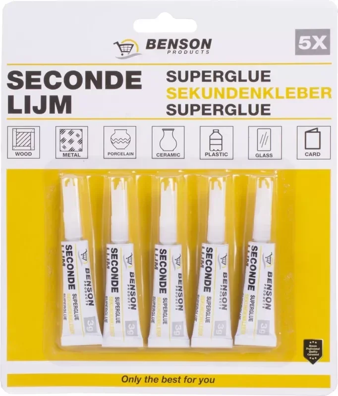 Benson Secondelijm PER 5 stuks
