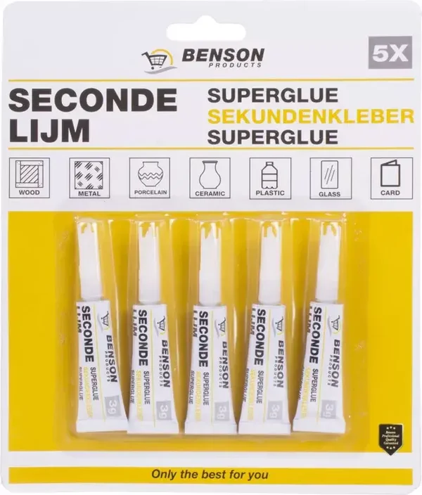 Benson Secondelijm PER 5 stuks