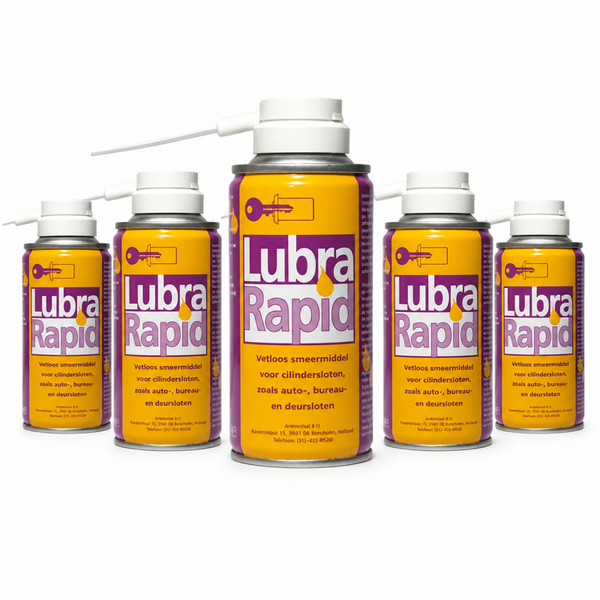 Lubra Rapid slotspray 150ML Per 5 Stuks