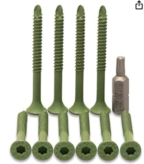 Trekschroef Per stuk  Groen 4.2 mm