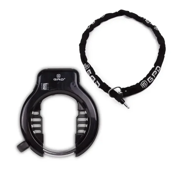 GAD Ringslot shield ART** met insteekketting