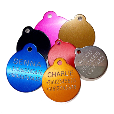 Dierenpenning Rond Large