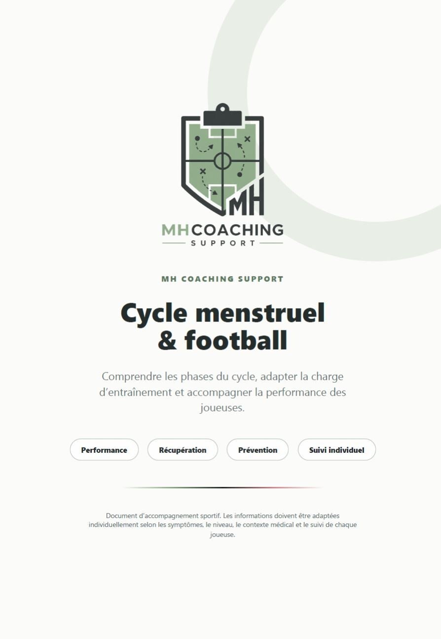 OPTIMIATION DES CYCLES MENSTRUEL