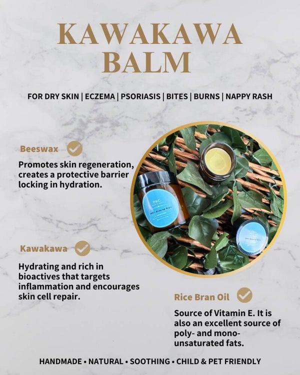 Kawakawa Balm 60mls scented 