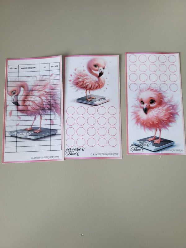 Weegschaal Flamingo challenge