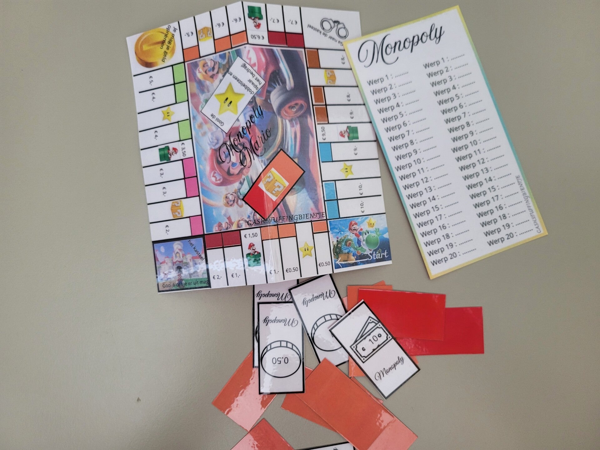 Monopoly spel Mario