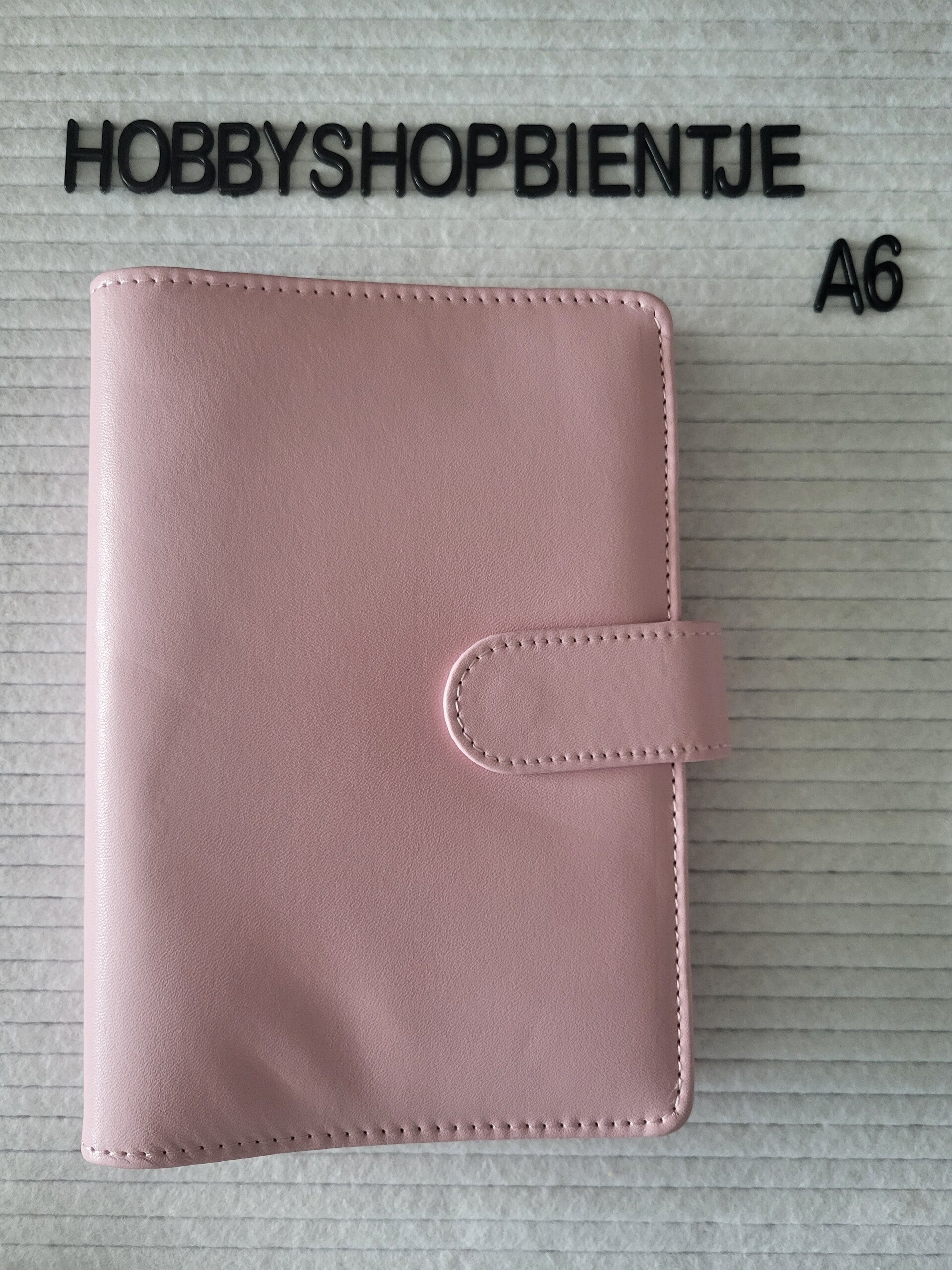 Budget binder A6 Roze