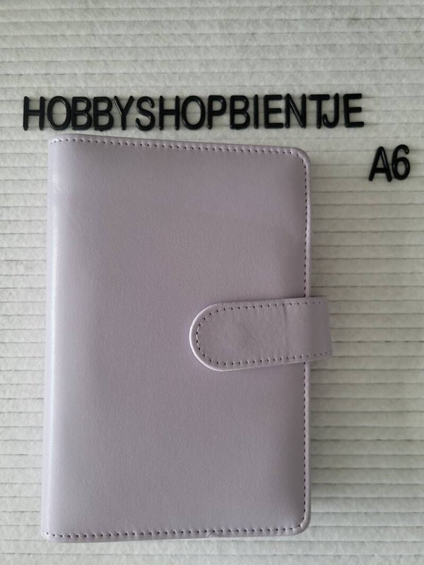 Budget binder A6 Paars