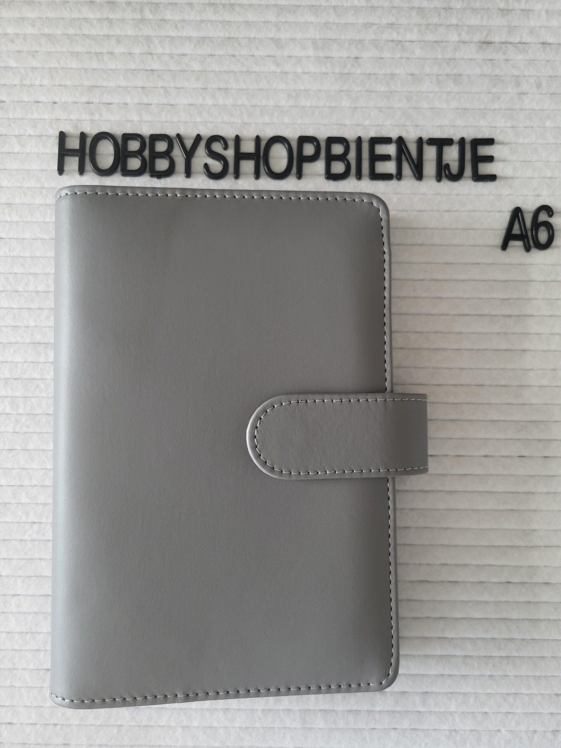 Budget binder A6 Grijs