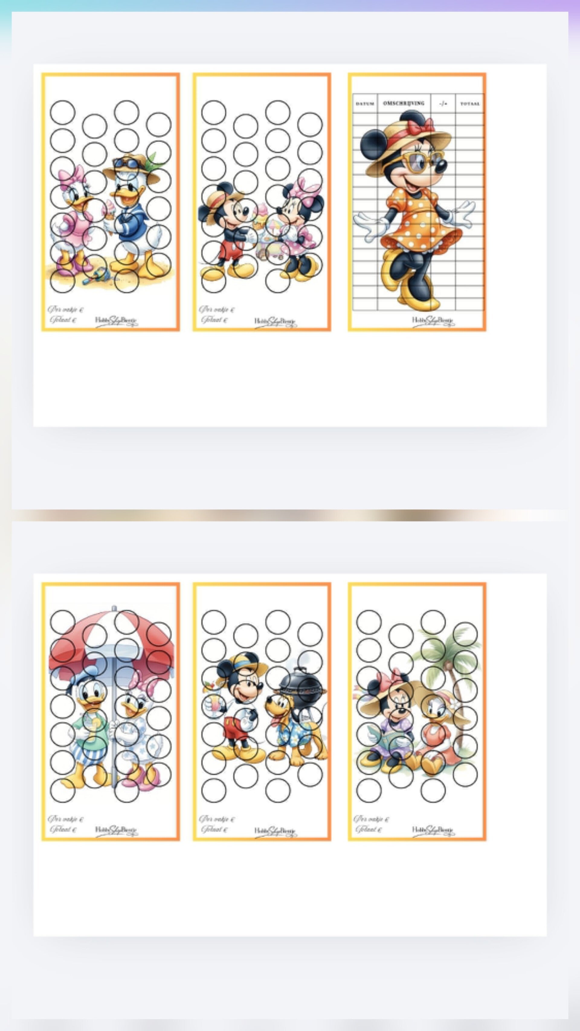 Disney zomer challenge