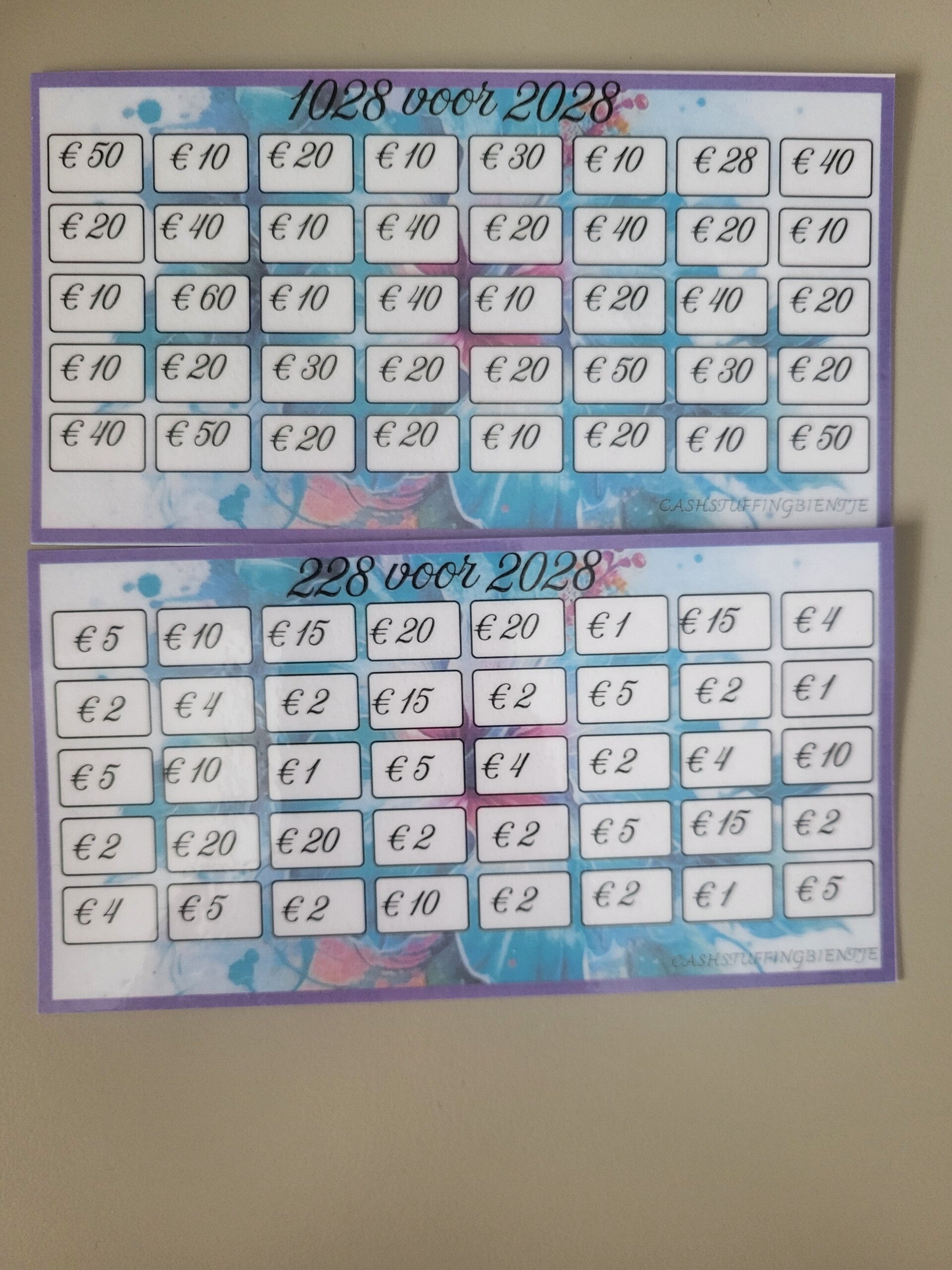 Foutje Jaar 2028 challenge
