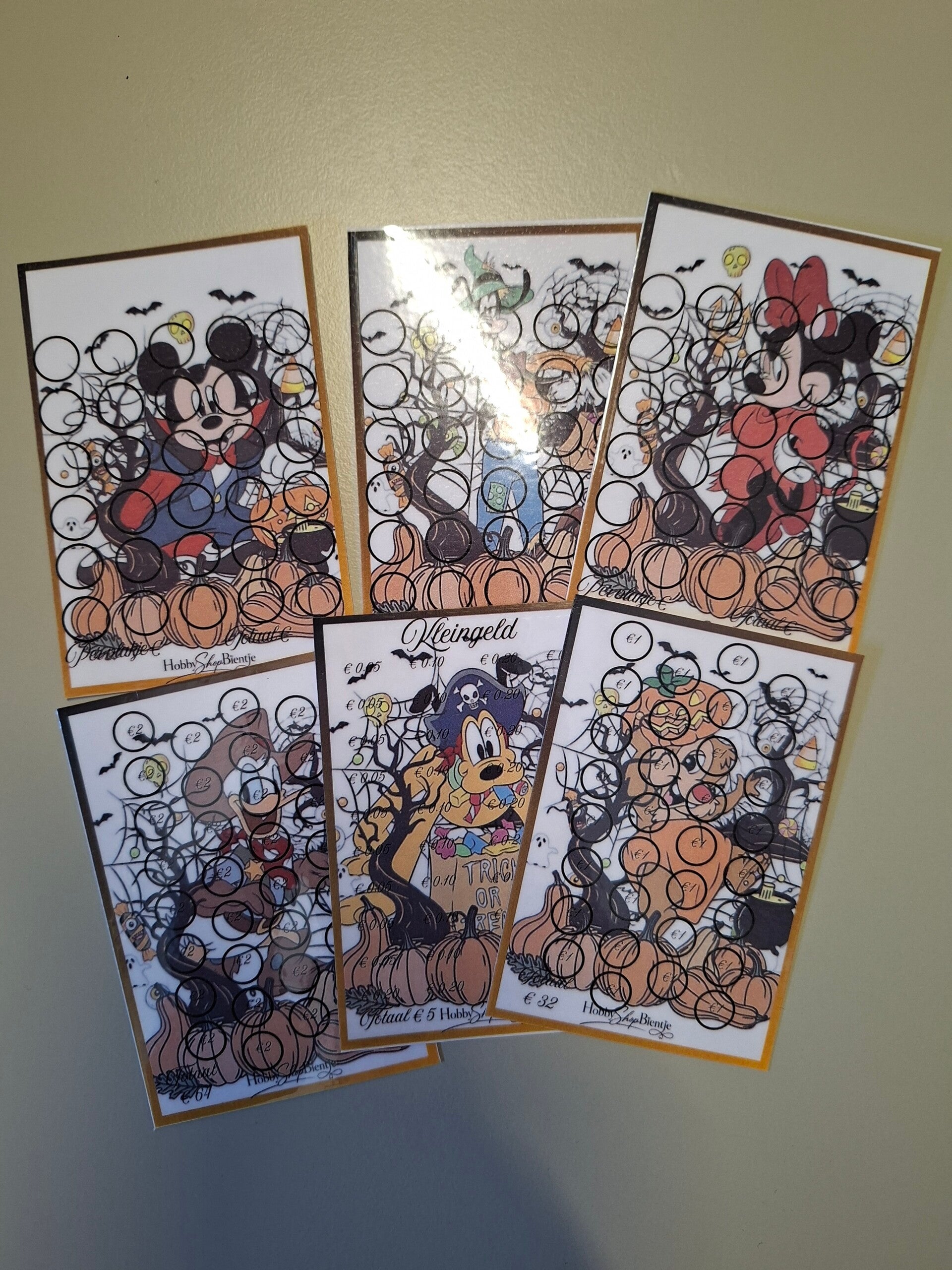 Disney vrienden Halloween challenge