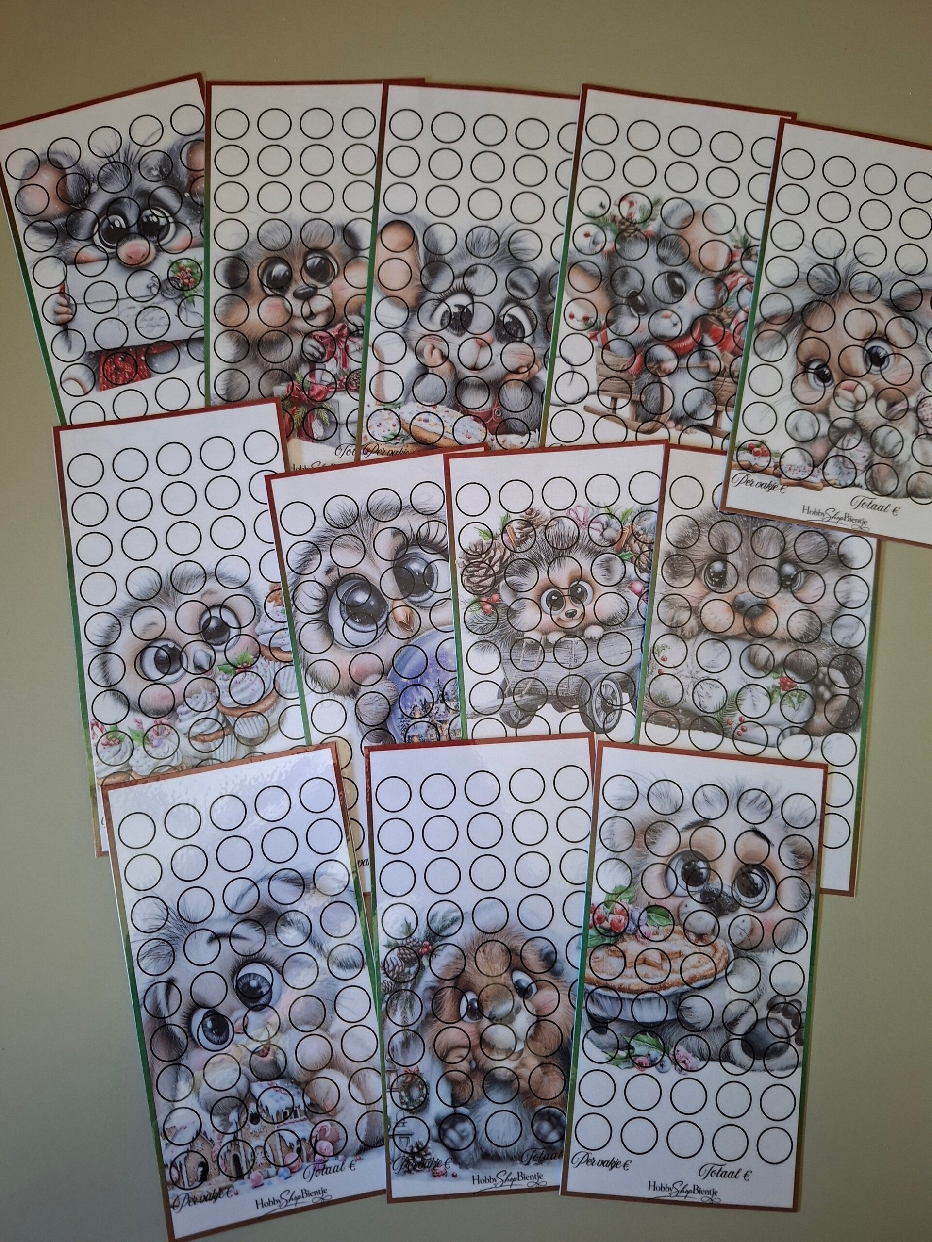 Kerst dieren challenge