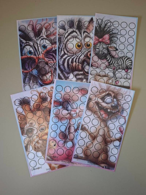 Cartoon dieren challenge