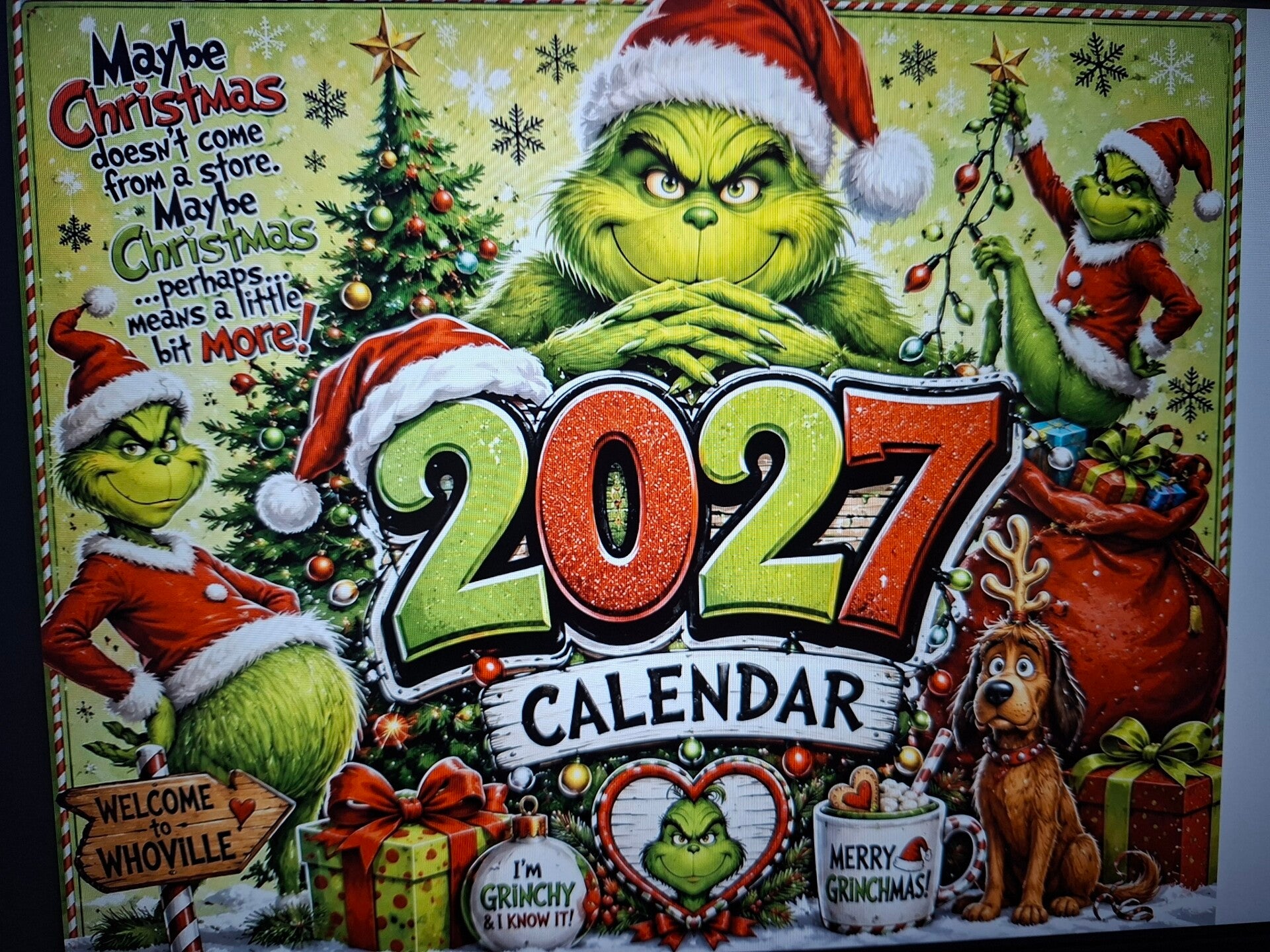 Digitaal: Grinch kalender 2027