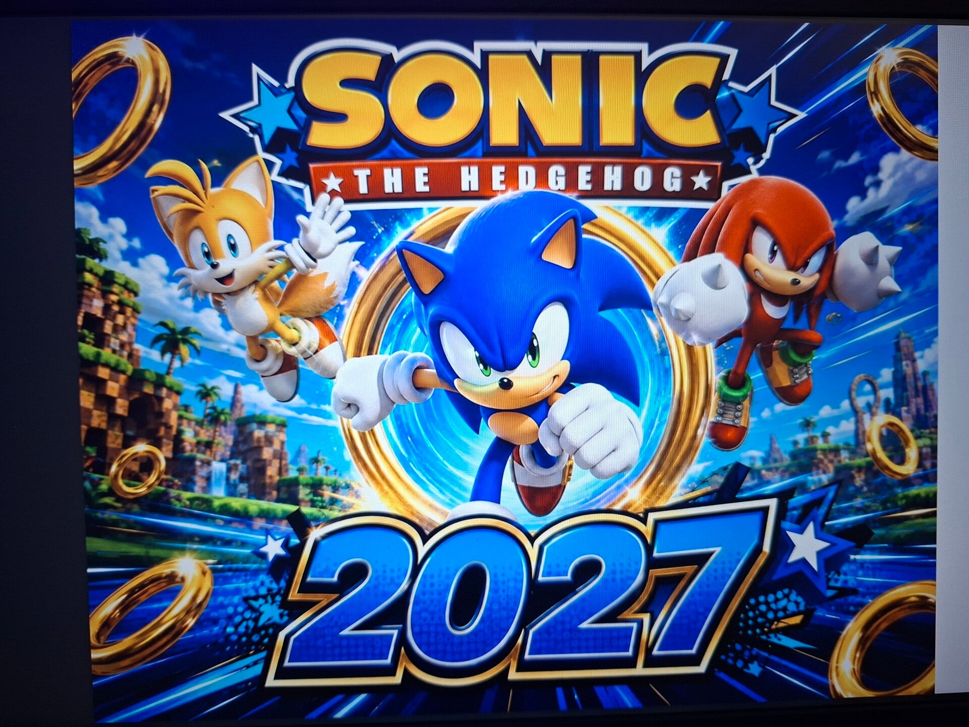 Digitaal: Sonic kalender 2027