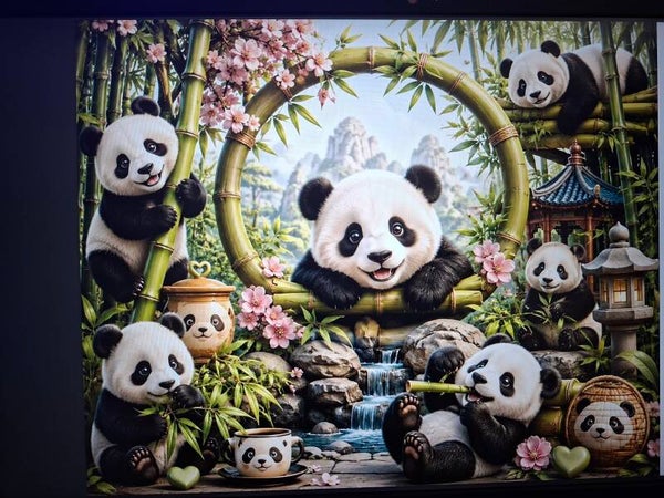 Digitaal: Panda kalender 2027