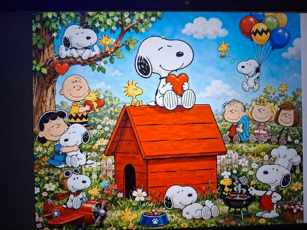 Digitaal: Snoopy kalender 2027