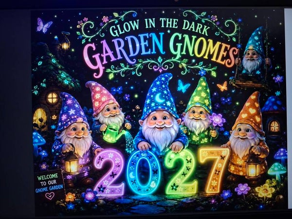 Digitaal: Glowing gnomes kalender 2027