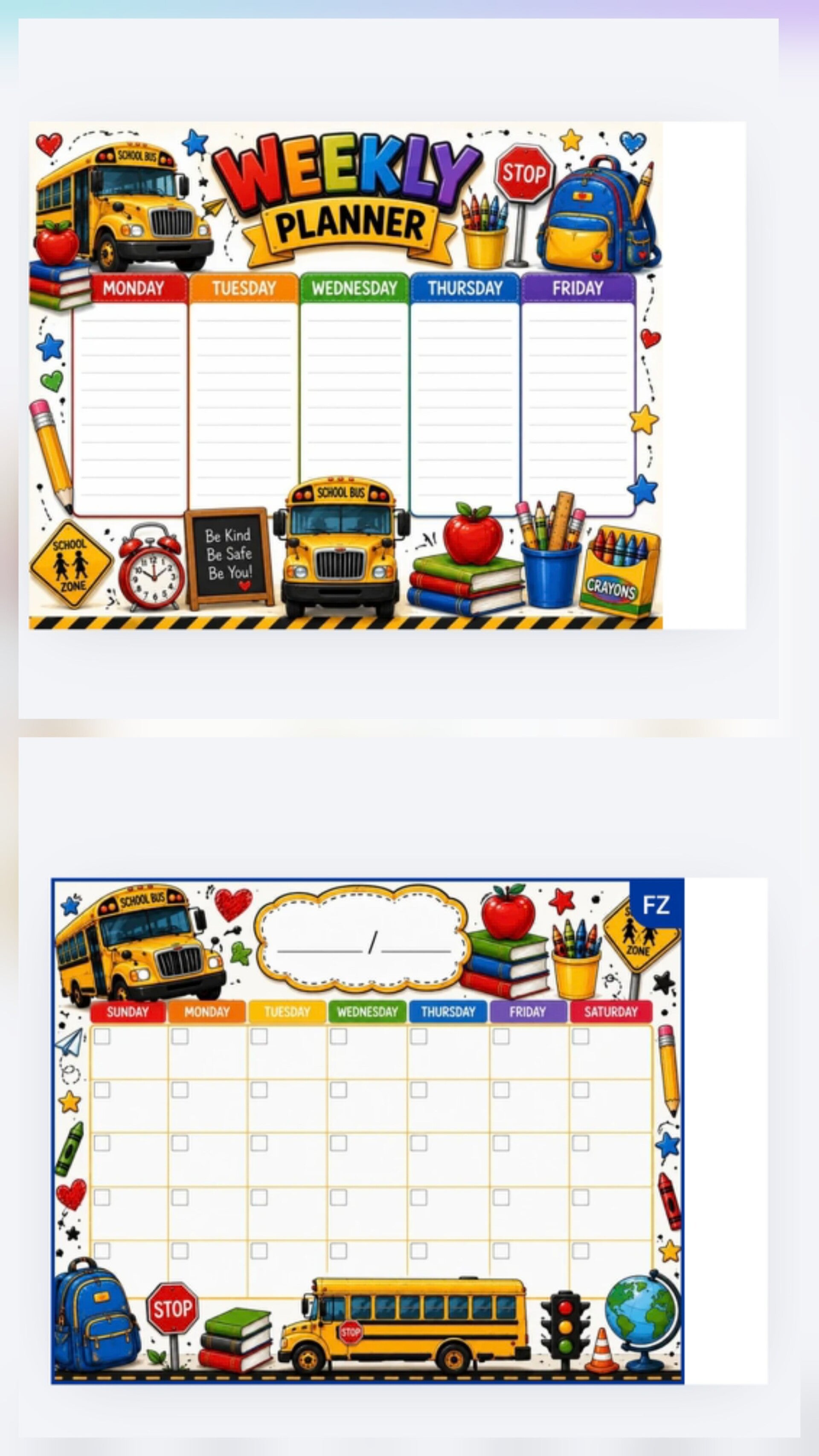 Digitaal: School kalender 2027