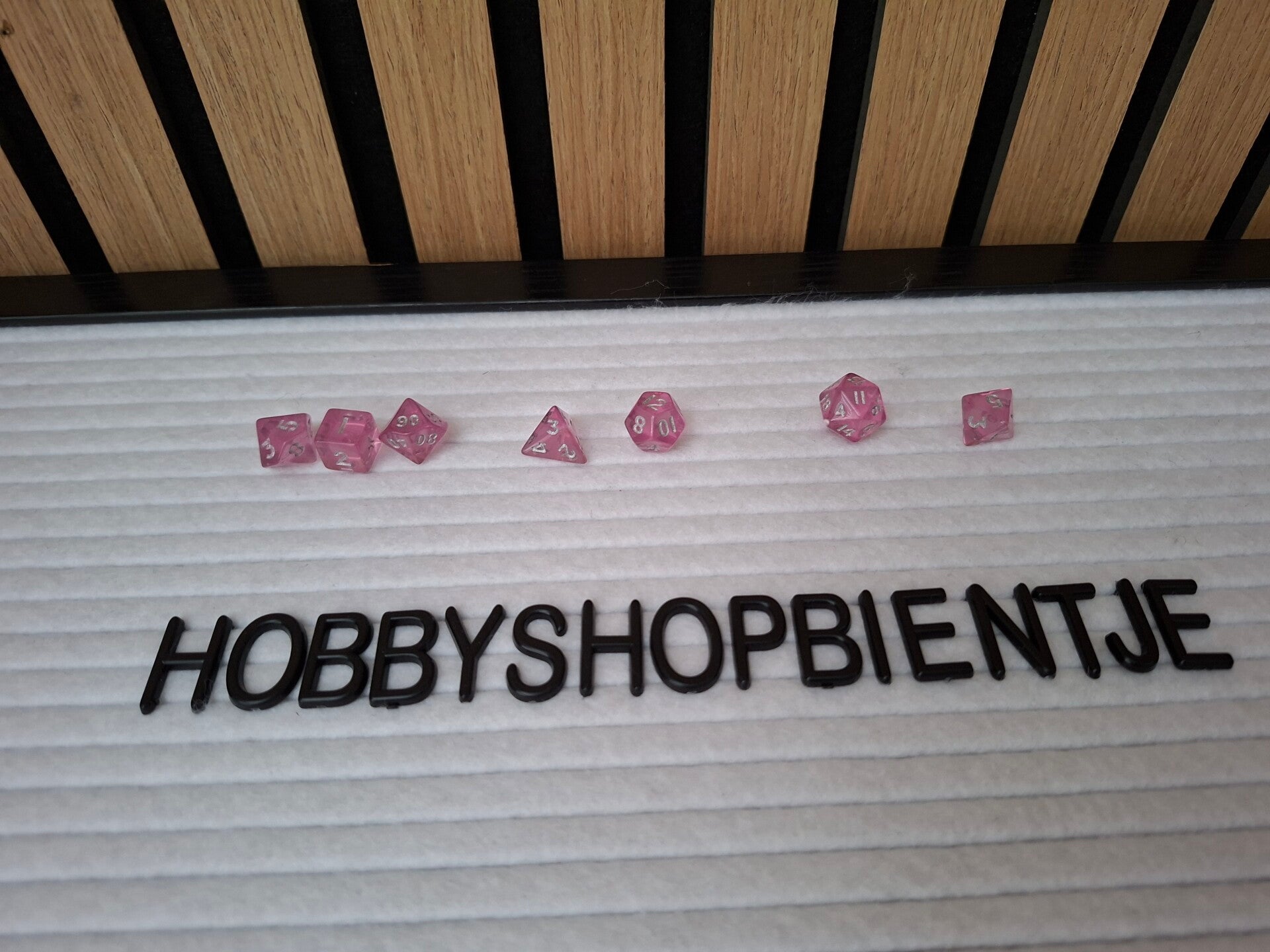 Dobbelstenen set
