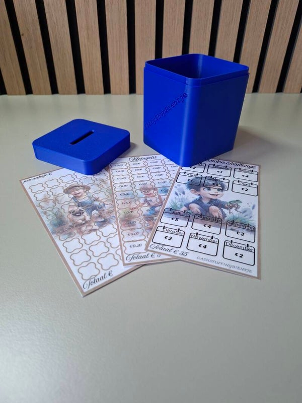 Challenge met spaarpot