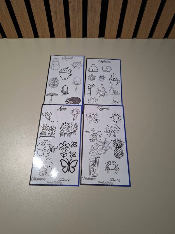 Seizoen kleuren challenge