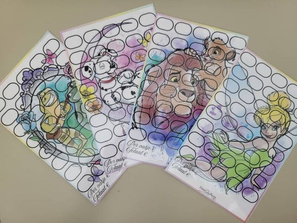 Disney tekenen challenge