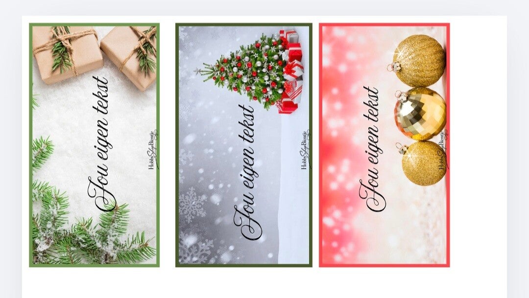 Dashboard Kerst