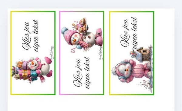 Dashboard Roze sneeuwpop