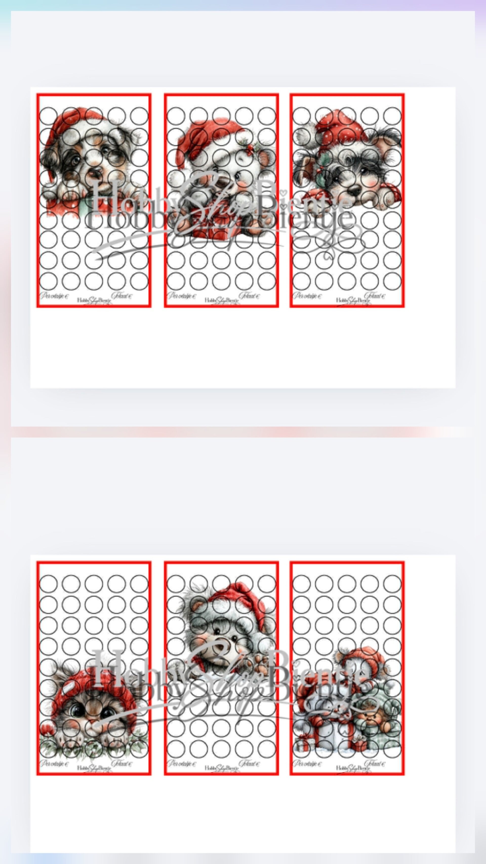 Kerst dieren muts challenge