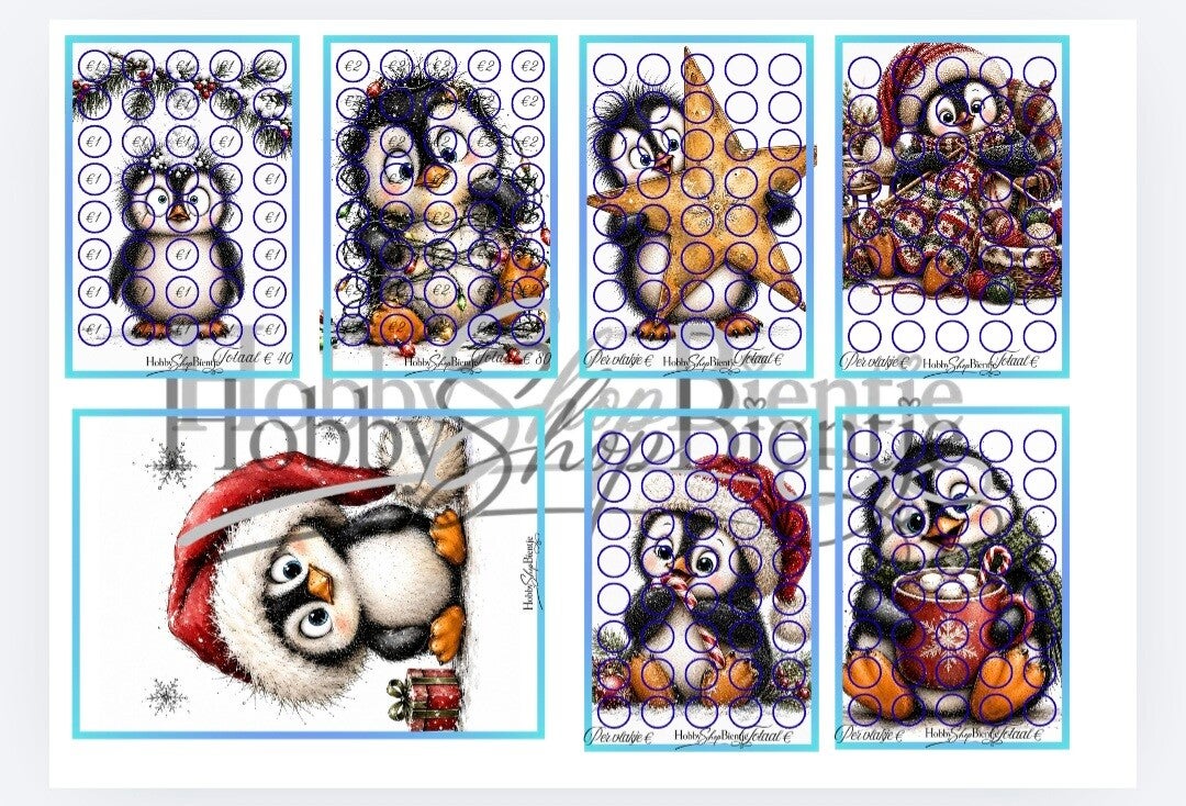 Pinguin kerst challenge