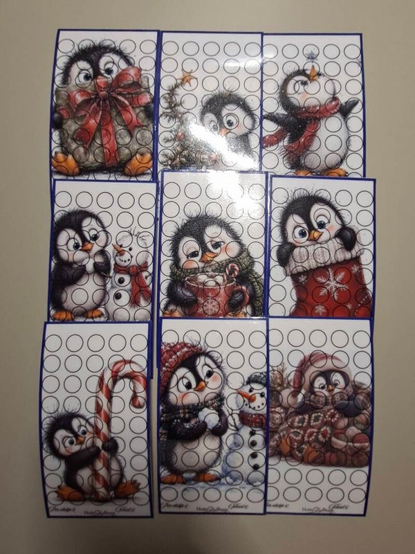 Pinguin kerst challenge
