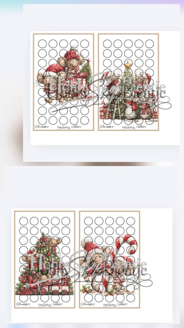 Kerst muis challenge