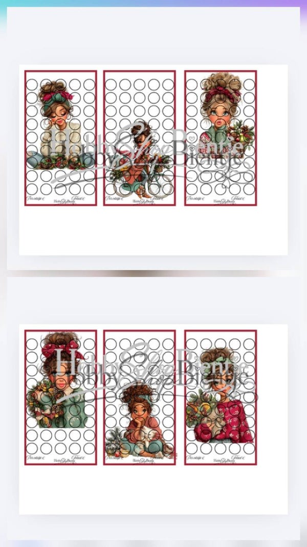 Kerst winter girl challenge
