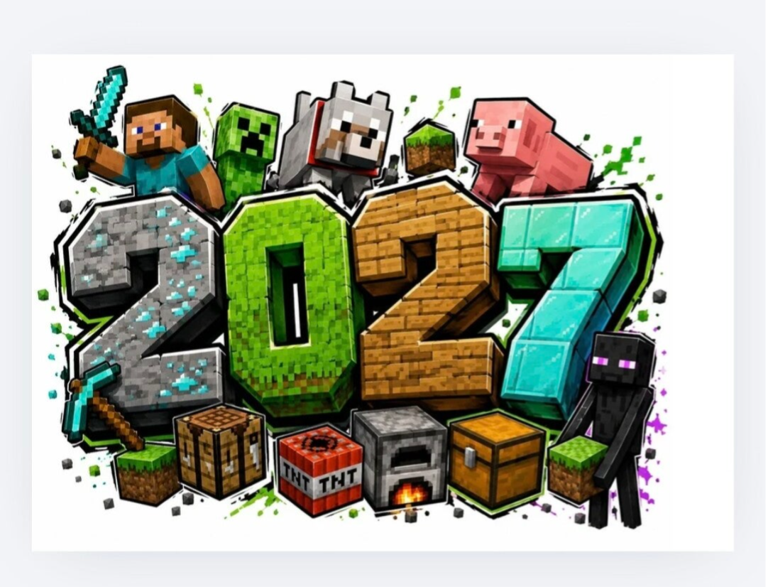 Digitaal: Minecraft kalender 2027