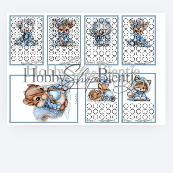 Blauw winter challenge