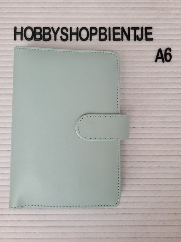 Budget binder A6 Blauw