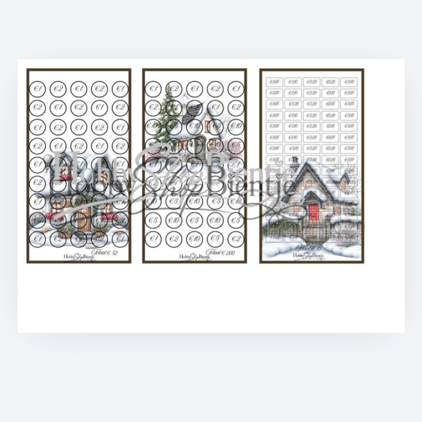 kerst huisje challenge