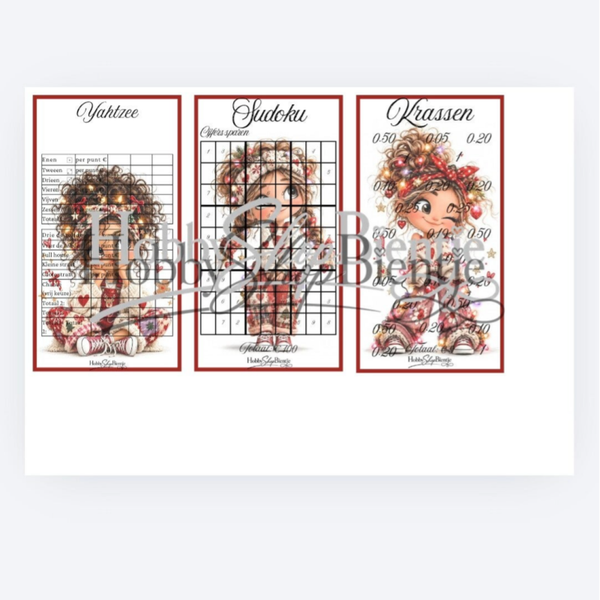 Kerstversiering girl challenge