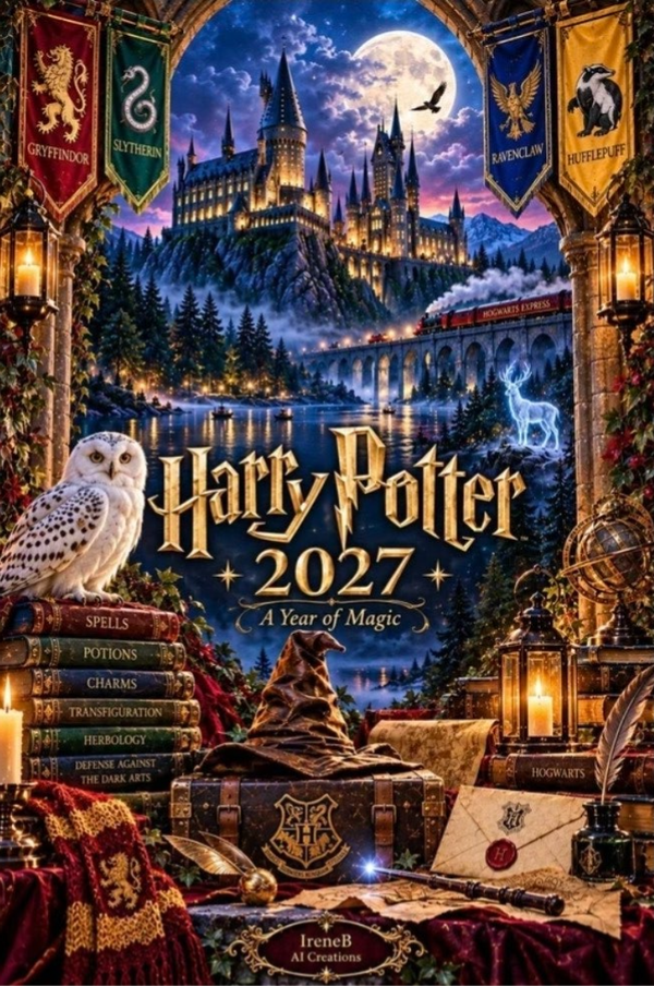 Digitaal: Harry Potter kalender 2027
