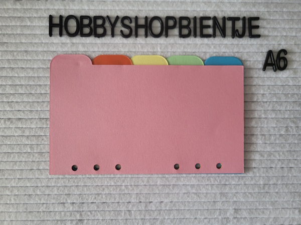 Kleur tabbladen